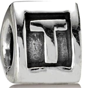 Pandora Block Letter “T” Charm